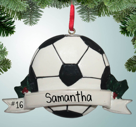 Soccer Ornaments