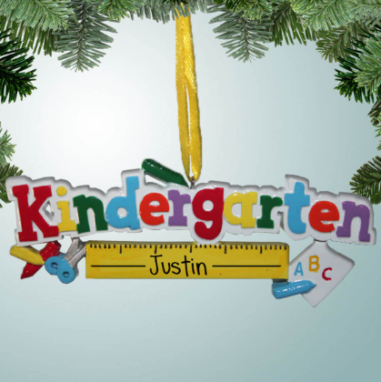 Kindergarten ornament