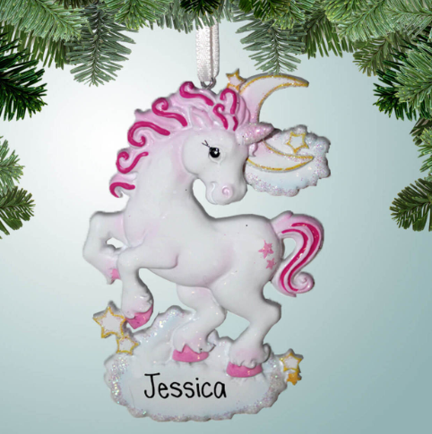 Unicorn ornaments