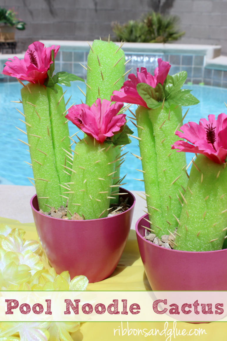 Pool Noodle Cactus